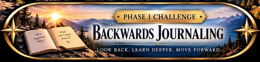 Button for Backwards Journaling.