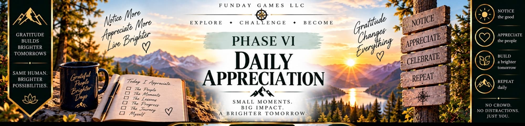 Header for Daily Appreciation.