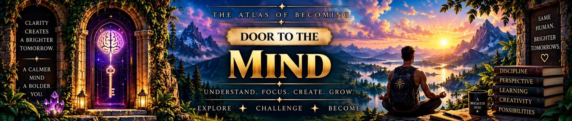 Header for the Mind / Financial door.