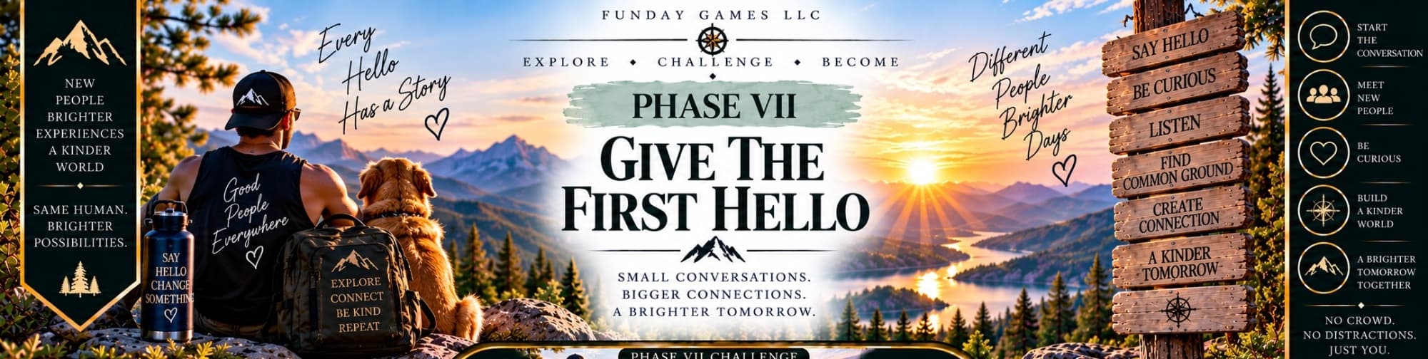 Header for Give the First Hello.