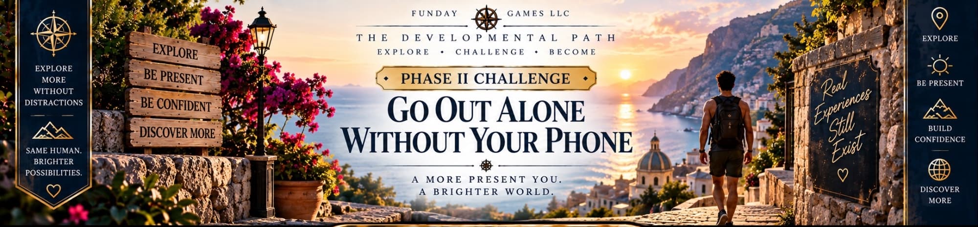 Header for Go Out Alone Without Your Phone.