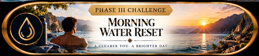 Button for Morning Water Reset.