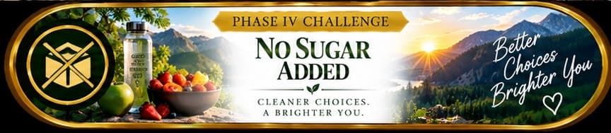 Button for No Added Sugar.