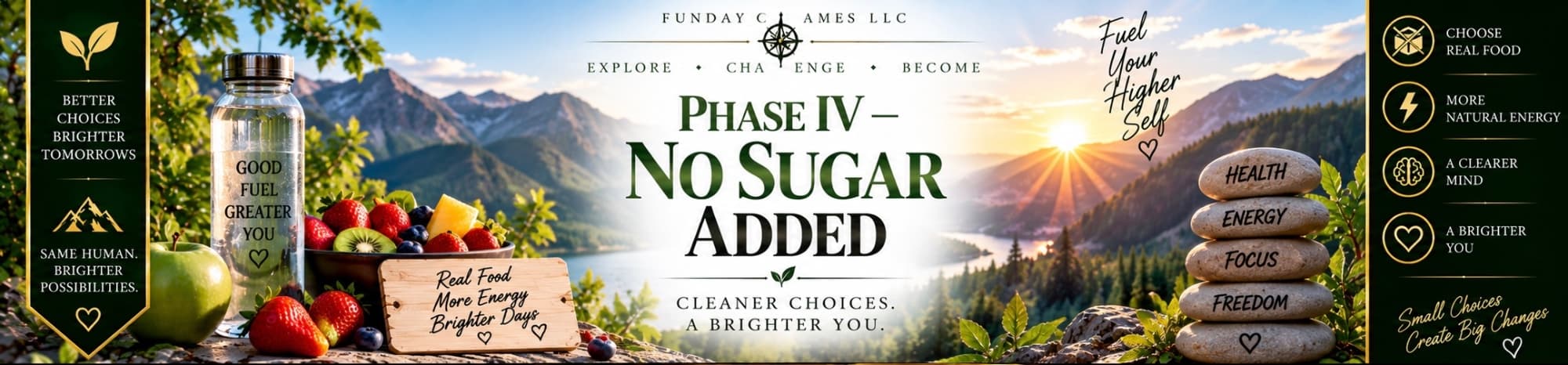 Header for No Added Sugar.