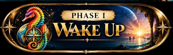 Button for Phase I, Wake Up.