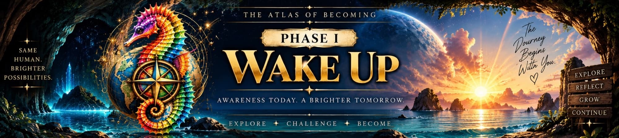 Header for Phase I, Wake Up.