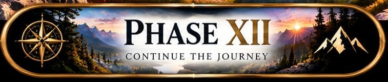Button for Phase XII, Continue.