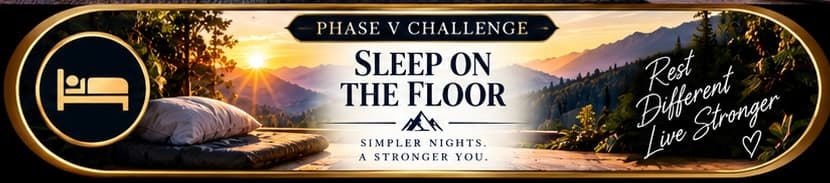 Button for Sleep on the Floor.