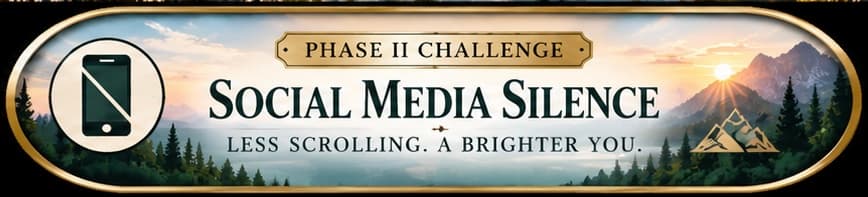 Button for Social Media Silence.