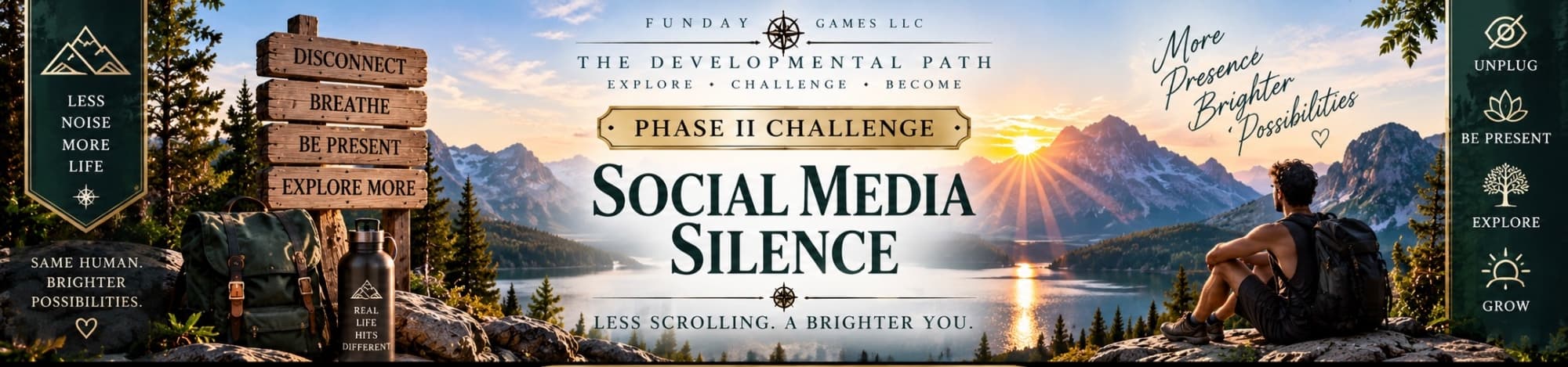 Header for Social Media Silence.
