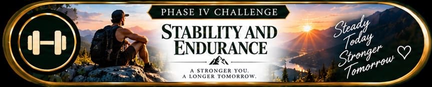 Button for Stability and Endurance.