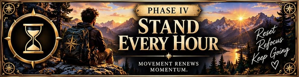 Header for Stand Every Hour.