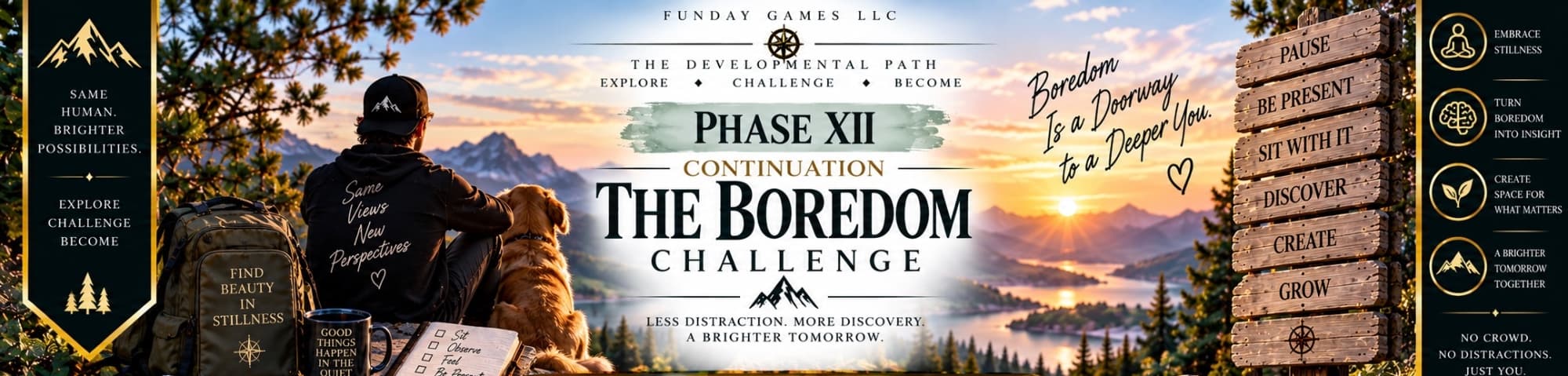 Header for The Boredom Challenge, the Phase XII continuation.