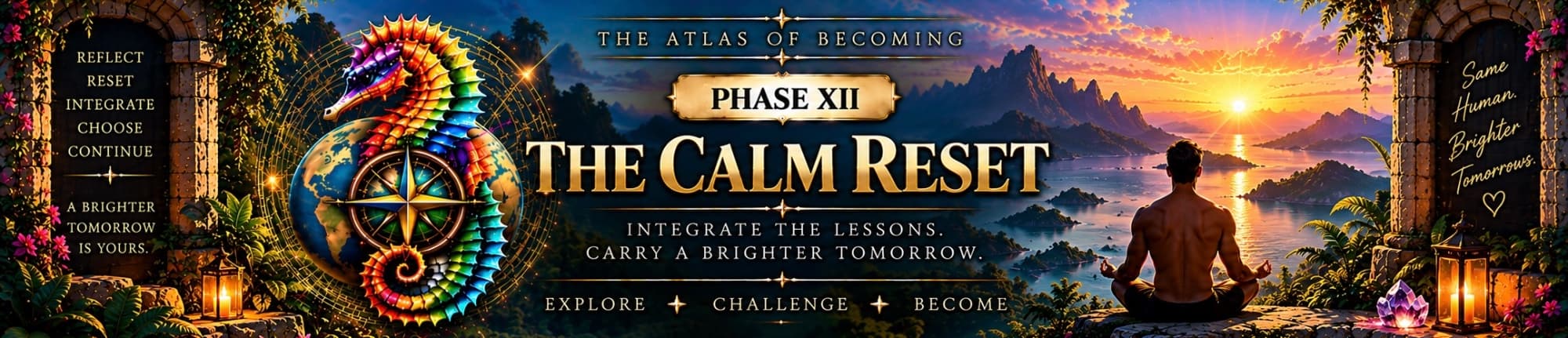 Header for The Calm Reset.