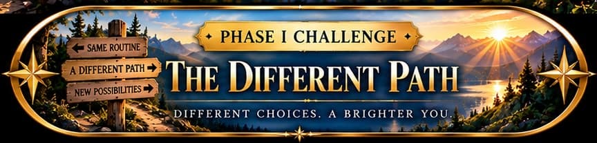 Button for The Different Path.