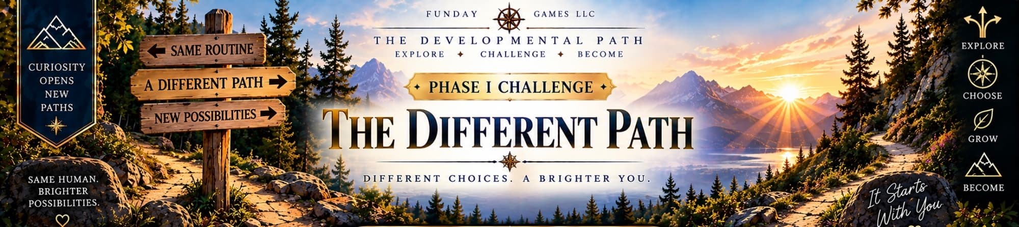 Header for The Different Path.