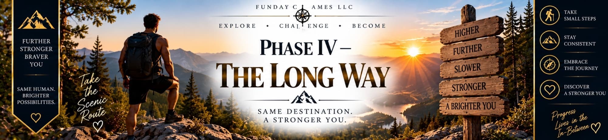 Header for The Long Way.