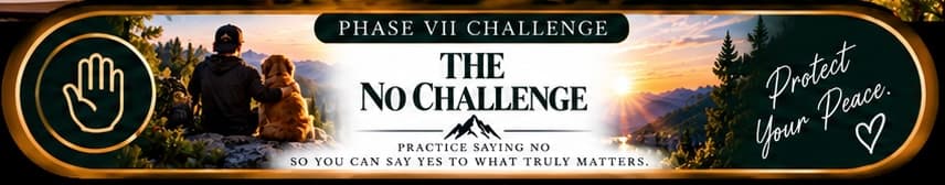 Button for The No Challenge.
