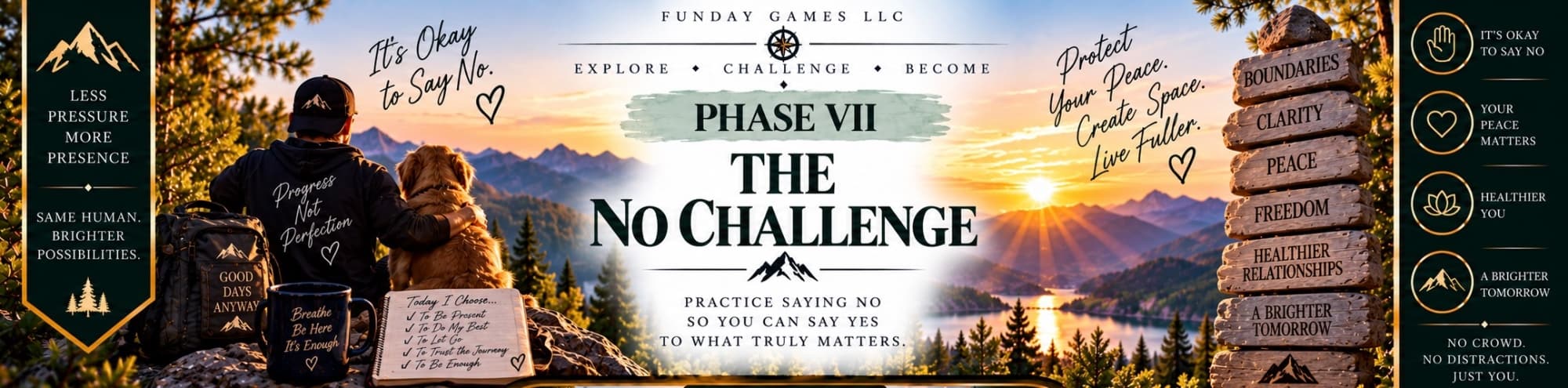 Header for The No Challenge.