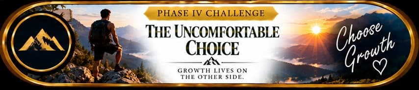 Button for The Uncomfortable Choice.