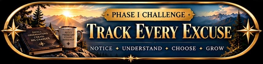 Button for Track Every Excuse.
