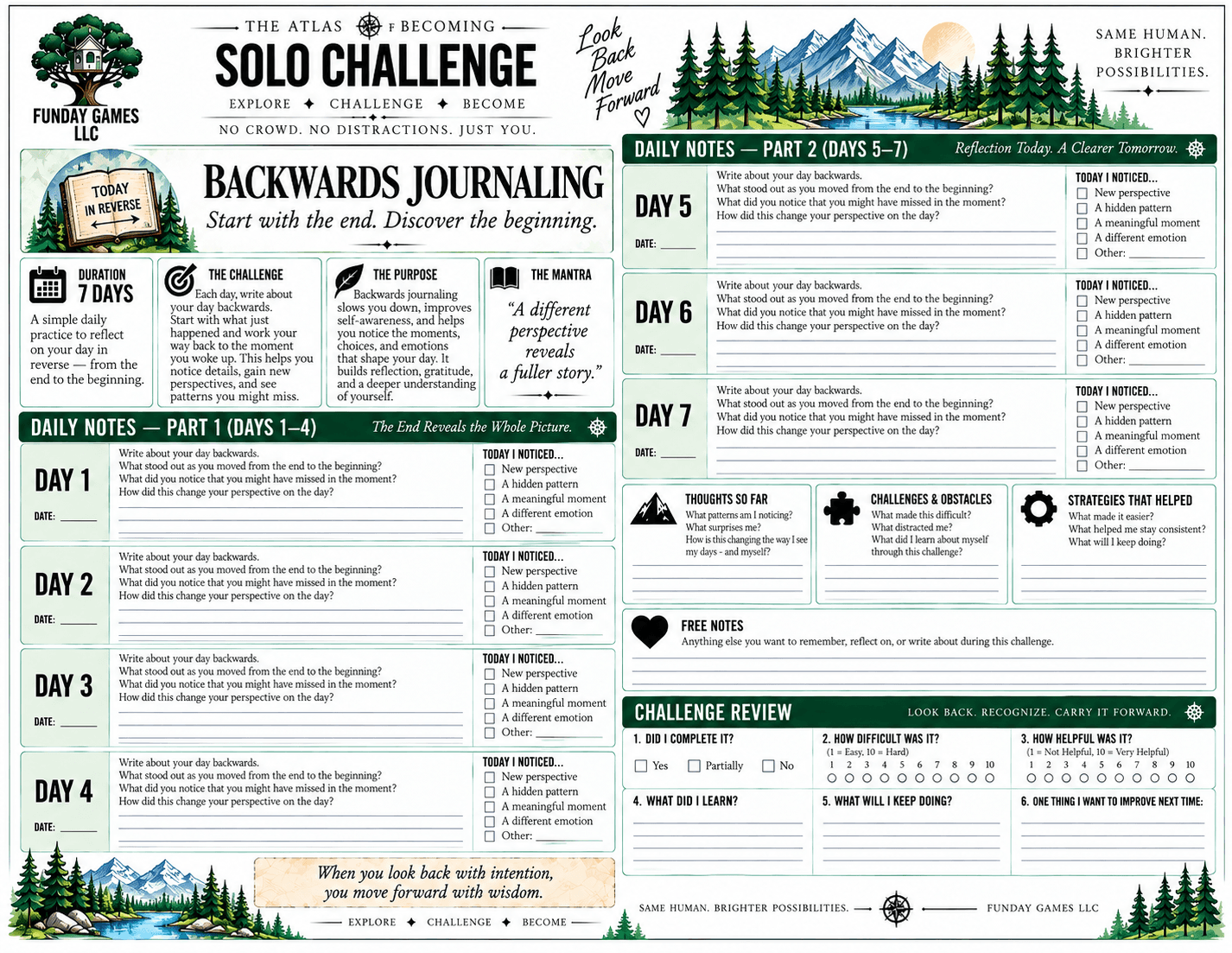 Backwards Journaling