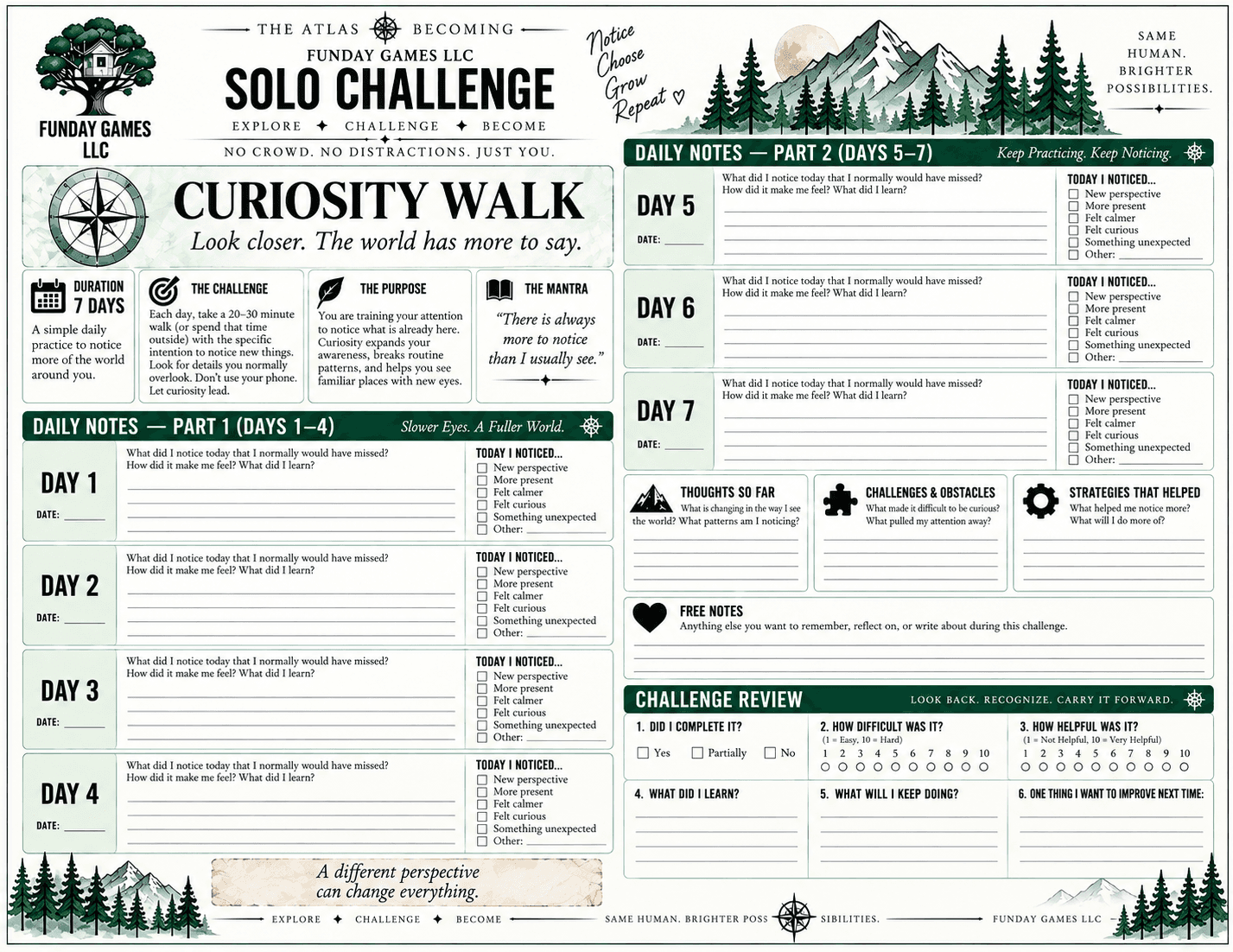 Curiosity Walk