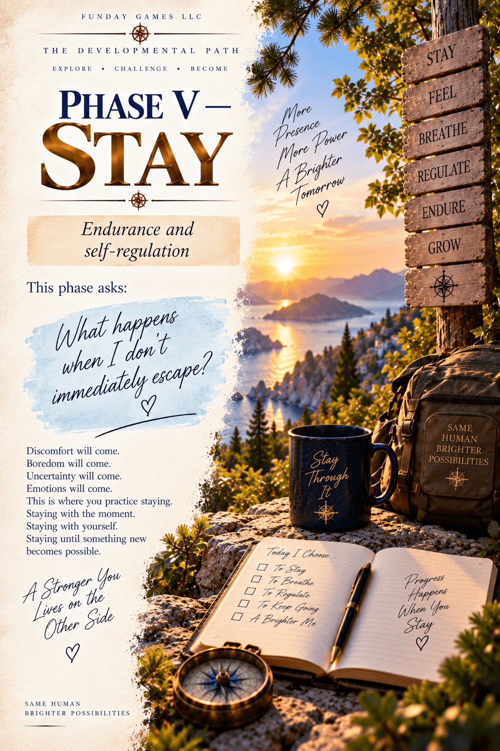 Phase V — Stay