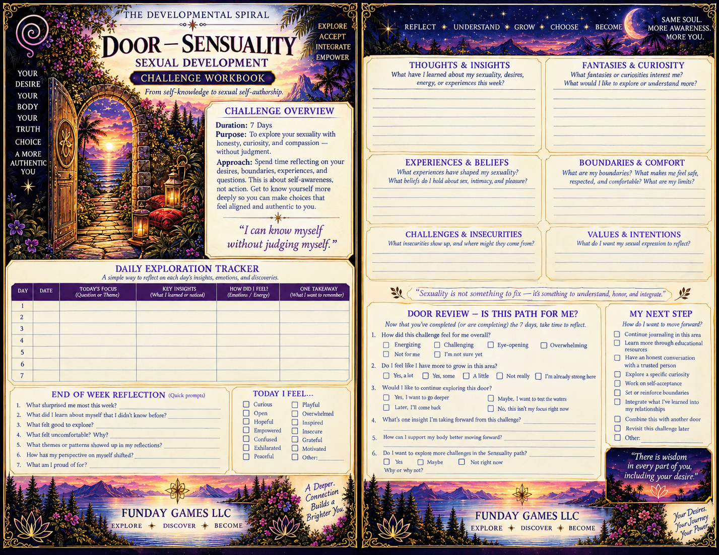 Sensuality door workbook