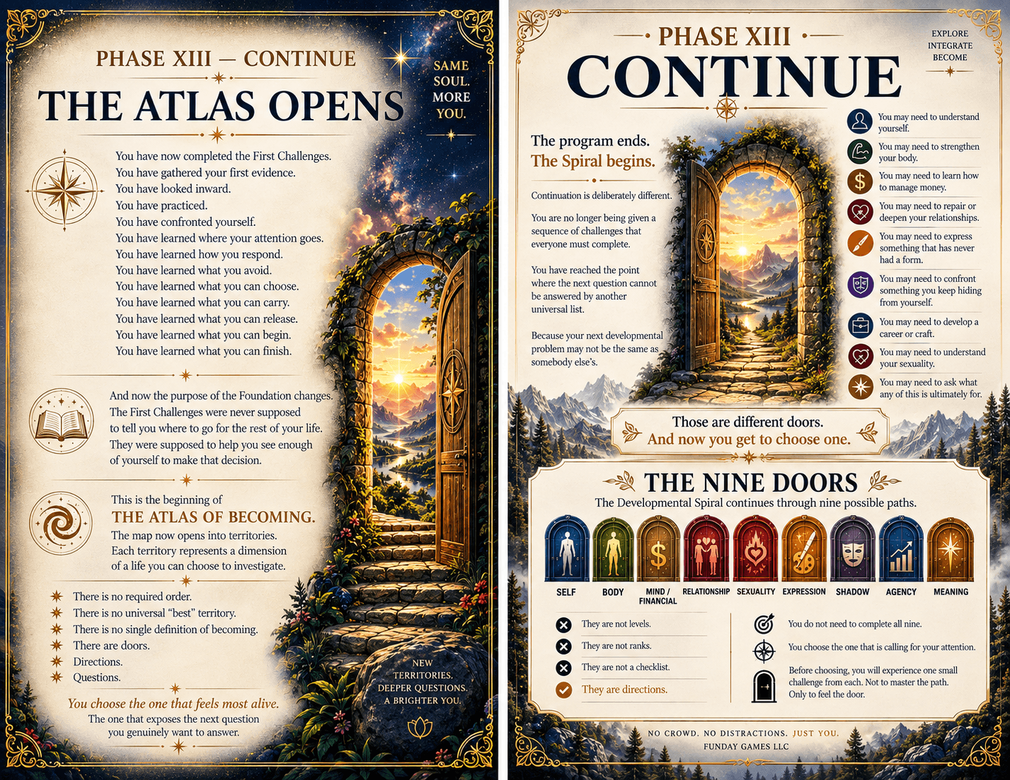 The Atlas opens