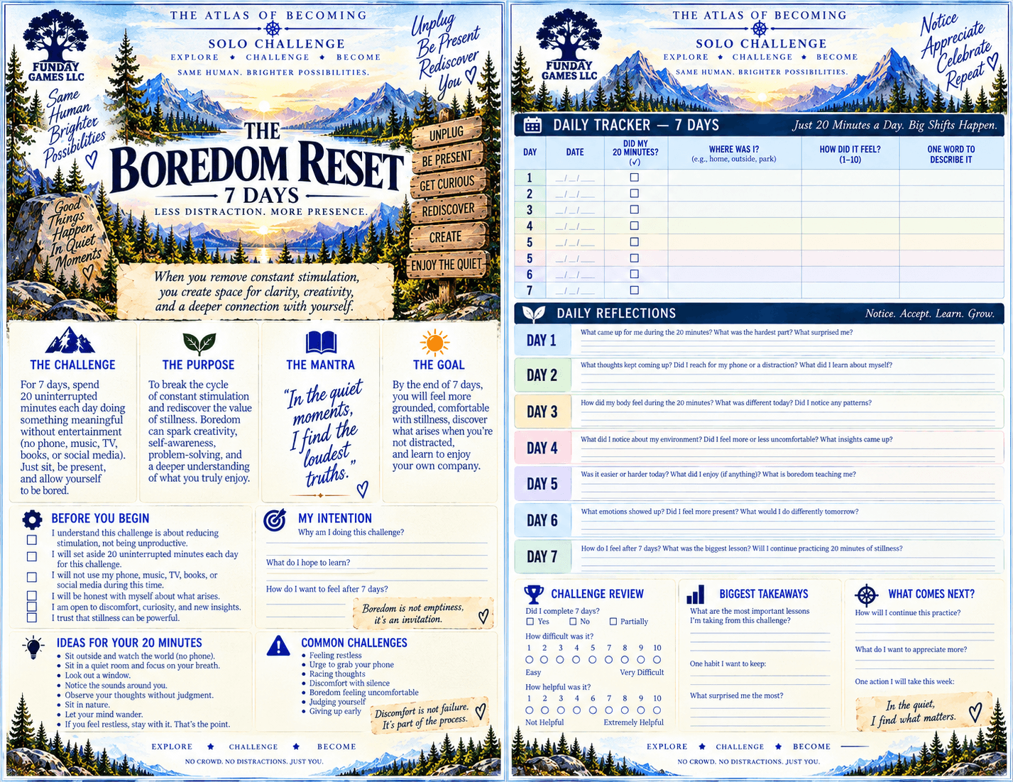 The Boredom Challenge — Continuation Reset