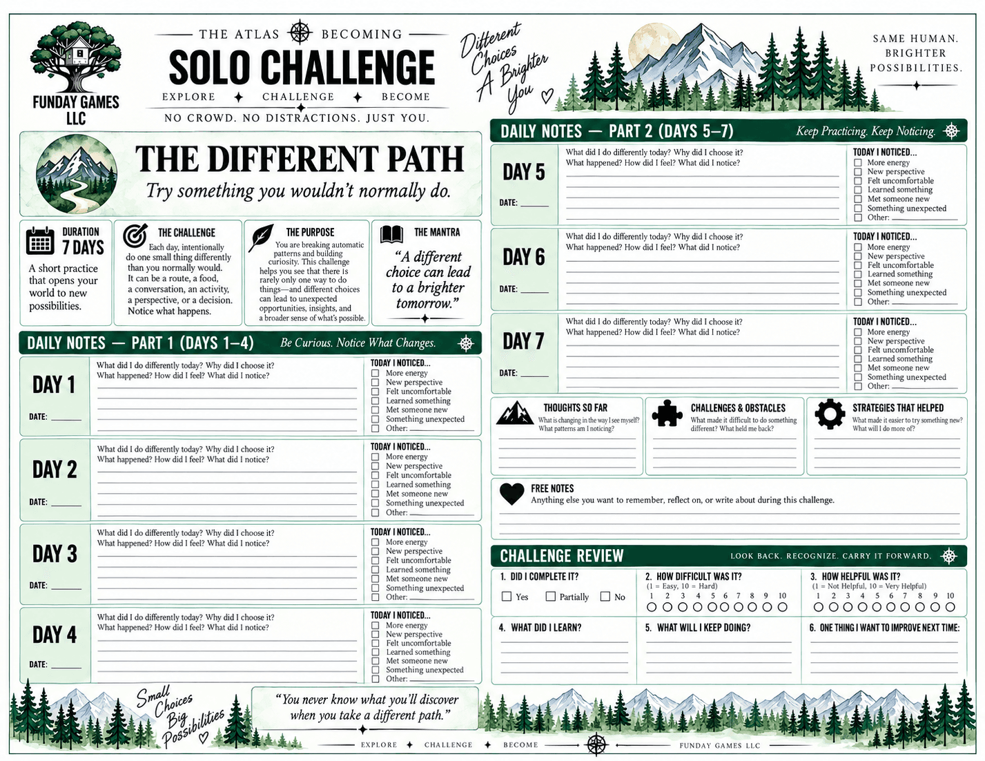 The Different Path