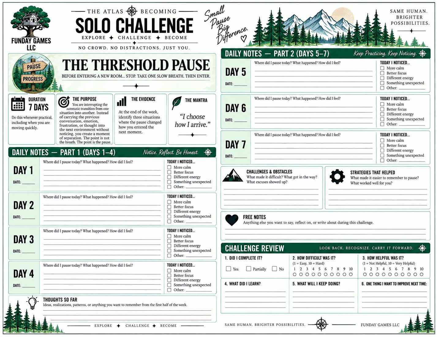 The Threshold Pause